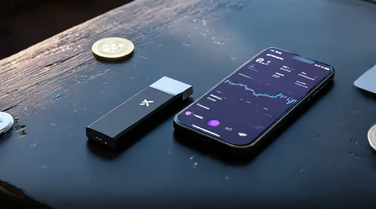 Ledger Nano X portefeuille matériel avec connectivité Bluetooth